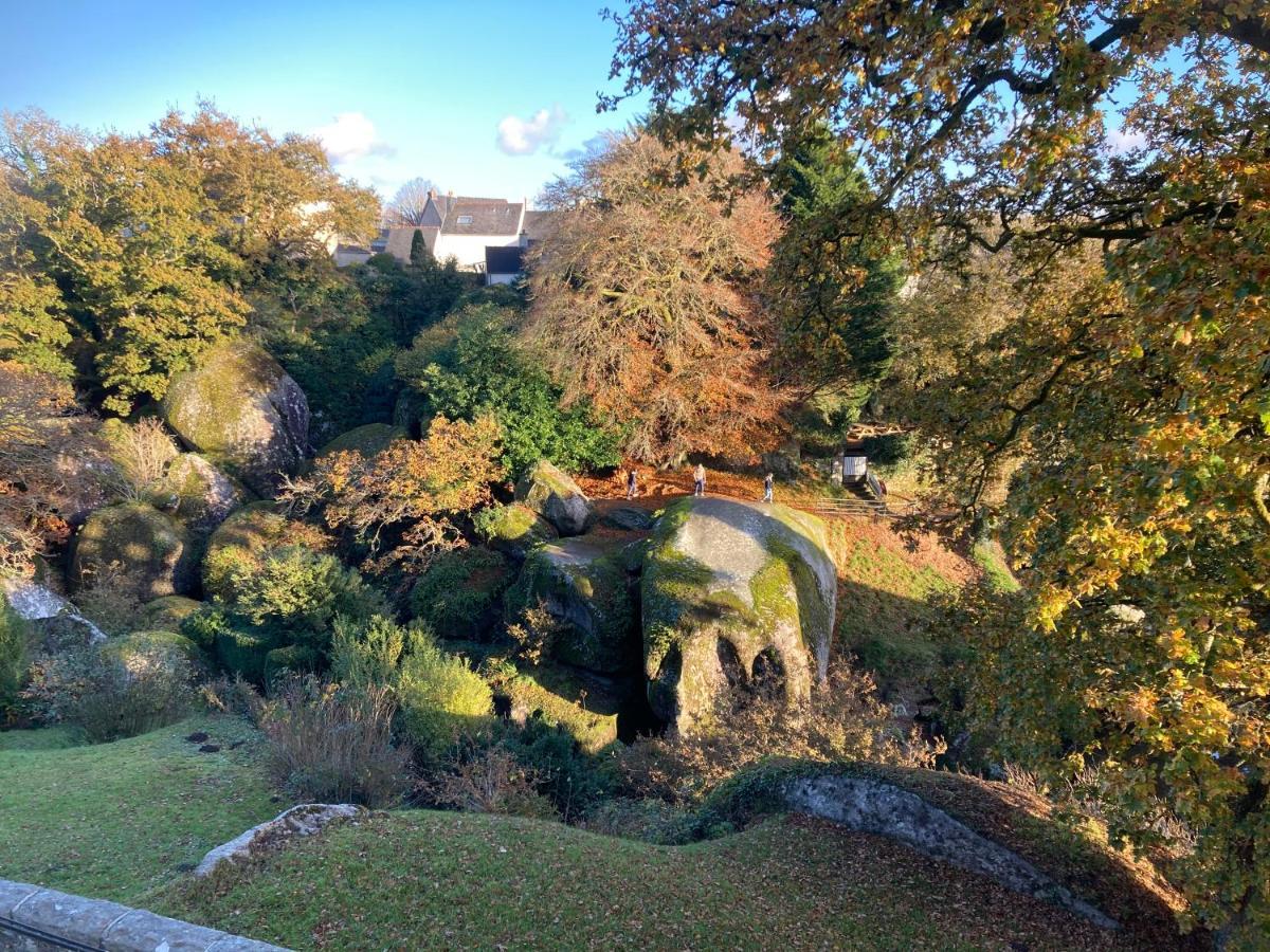 Vue Imprenable Sur Le Moulin Du Chaos ! Apartment Huelgoat Exterior photo